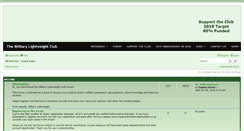 Desktop Screenshot of forum.militarylightweight.co.uk