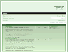 Tablet Screenshot of forum.militarylightweight.co.uk